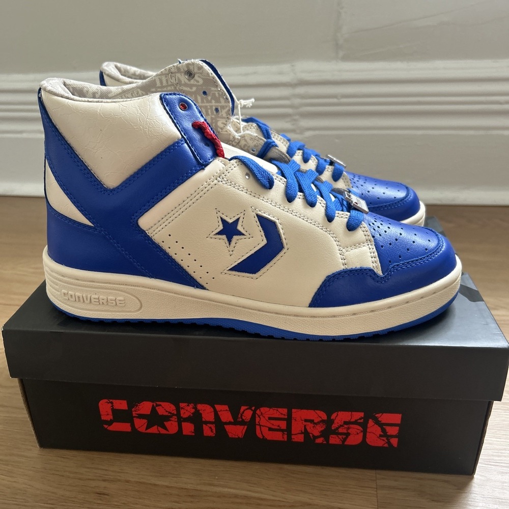 NWB Stranger Things x Converse Weapon Mens US Size 11 Laser Blue A17934C
